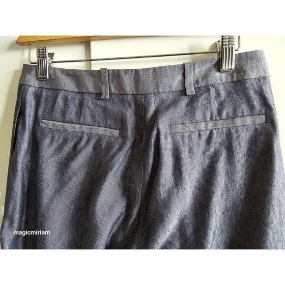 BNWT Ted Baker London Side Panel Linen Trousers - Picture 16 of 16